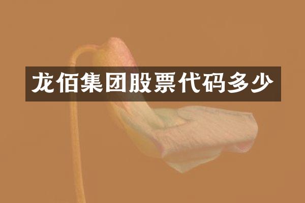 龙佰集团股票代码多少