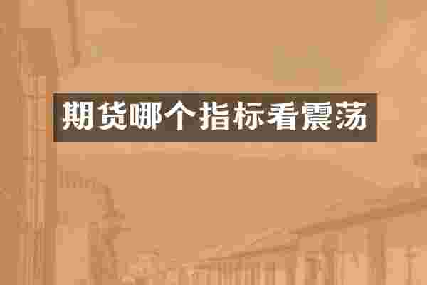 期货哪个指标看震荡
