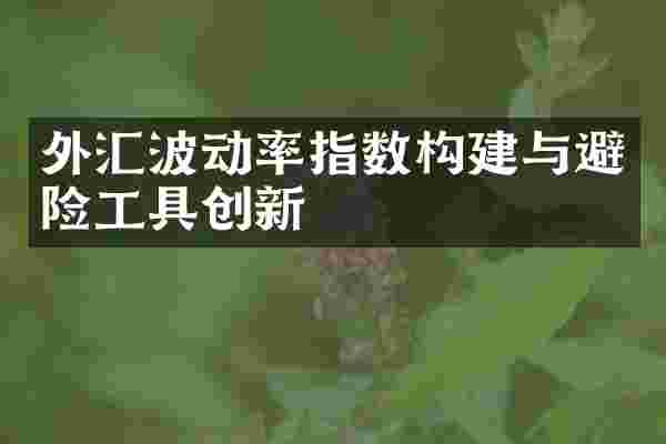 外汇波动率指数构建与避险工具创新